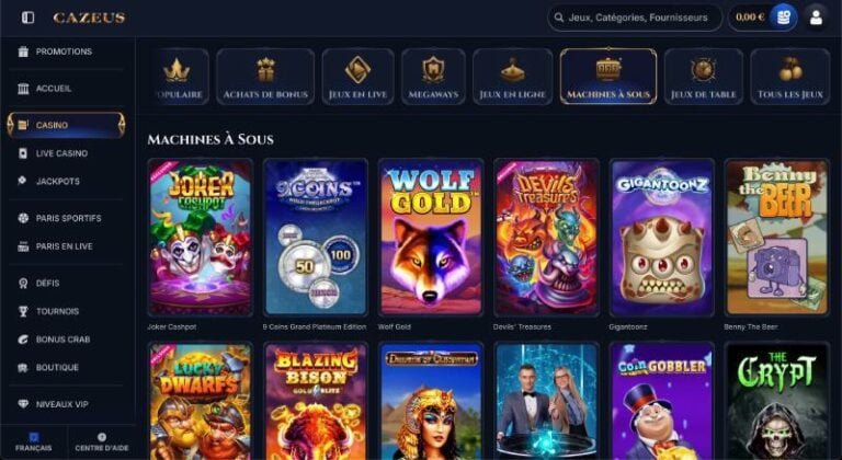 Guide de cazeus